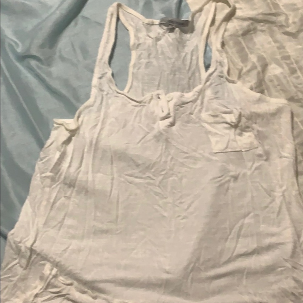 White tank top